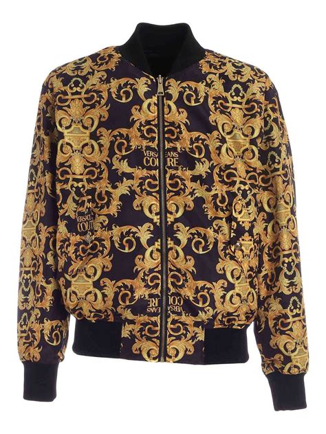 bomber versace jeans|Versace bomber jacket women's.